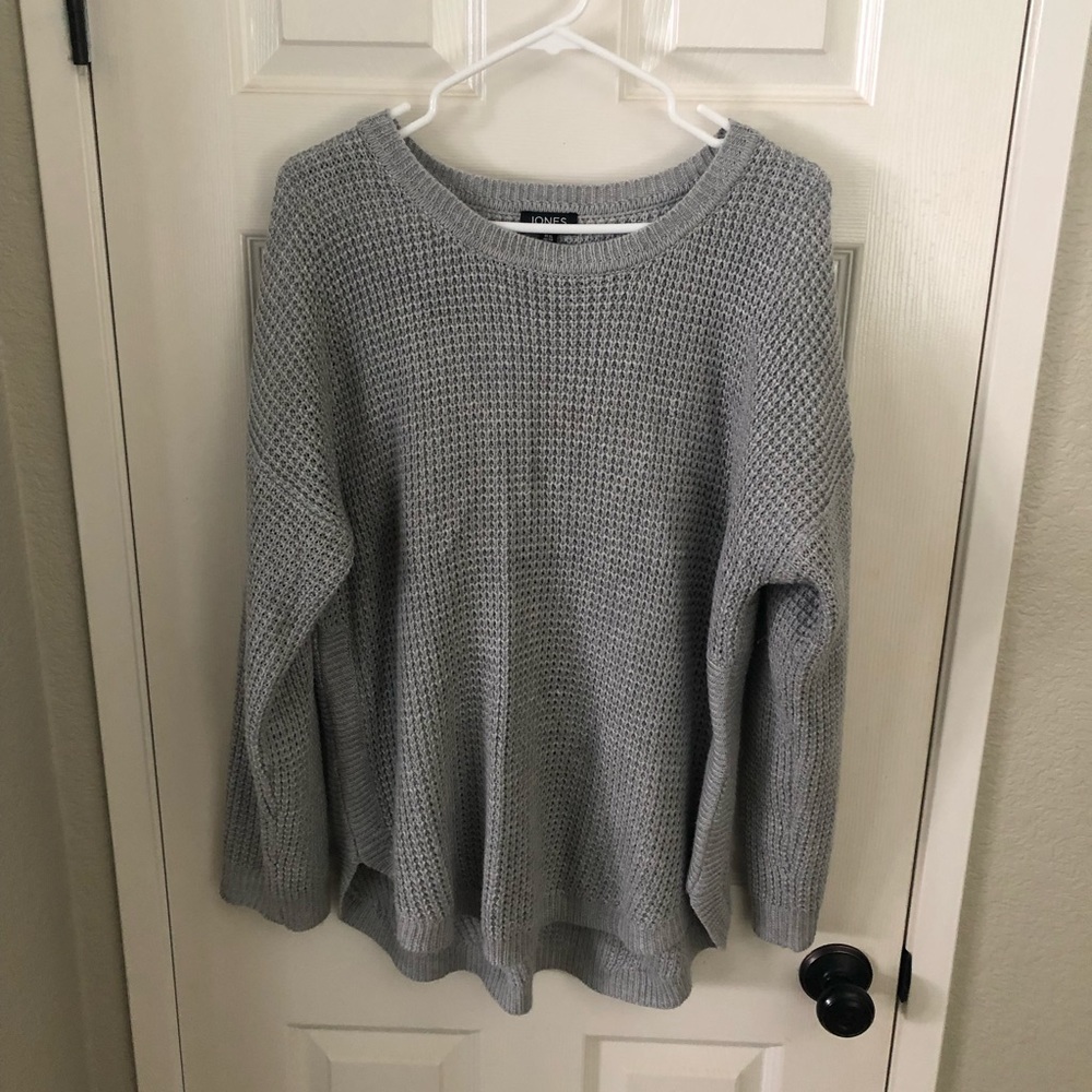 Jones New York Gray Sweater